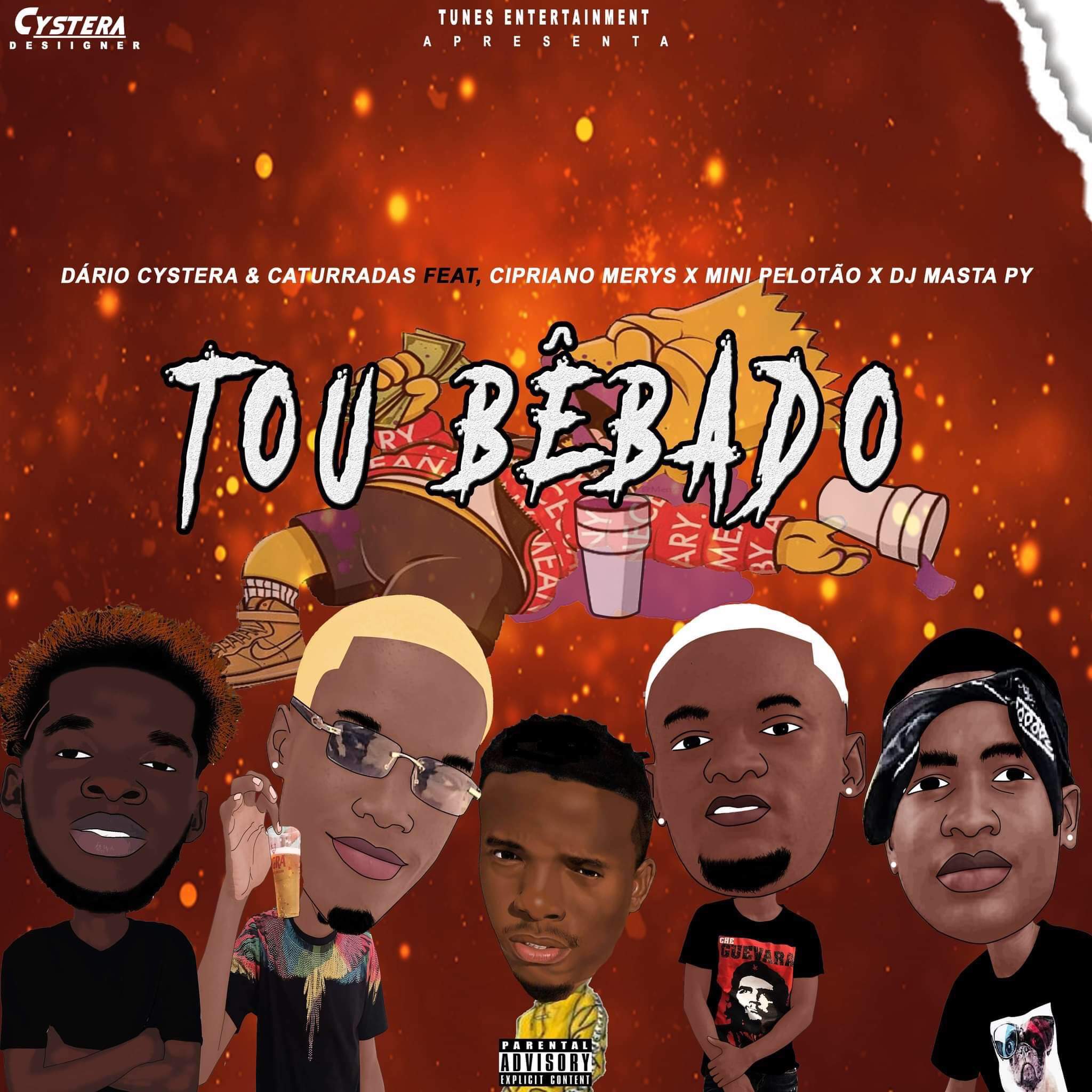 Dário Cystera & Caturradas Tou Bêbado ft Cipriano Merys, Mini Pelotão & DJ Masta Py